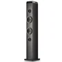 NGS Sky Charm Pro Torre de Sonido 80W Bluetooth 5.4 con Broadcasting, Micrófono Karaoke, Conexión Óptica/USB/AUX y Radio FM, Negro