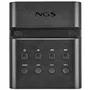 NGS Sky Charm Pro Torre de Sonido 80W Bluetooth 5.4 con Broadcasting, Micrófono Karaoke, Conexión Óptica/USB/AUX y Radio FM, Negro
