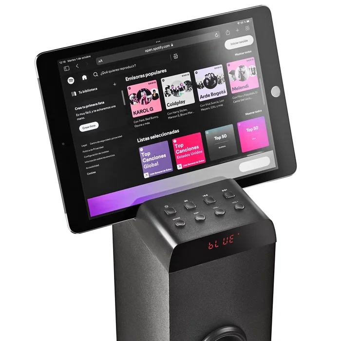 NGS Sky Charm Pro Torre de Sonido Negra NGS Sky Charm Pro Torre de Sonido Negra