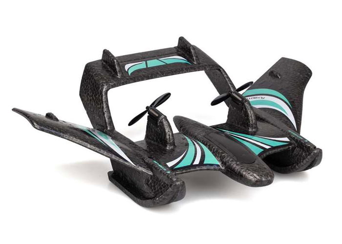 Bizak Avión Anfibio Aqua Wingz 2 Canales con Luces LED - Español