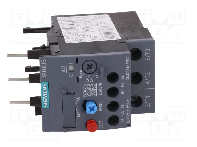 SIEMENS 3RU2126-1EB0 Relé Térmico S0 2,8-4A