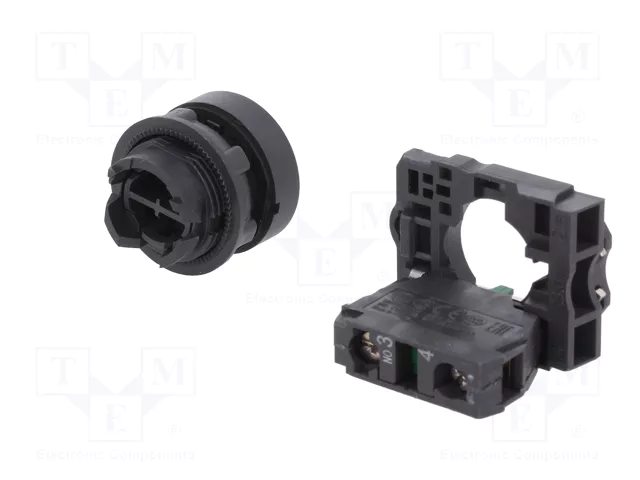 SCHNEIDER ELECTRIC Interruptor de presión Harmony XB5 22mm NA negro SCHNEIDER ELECTRIC Interruptor de presión Harmony XB5 22mm NA negro