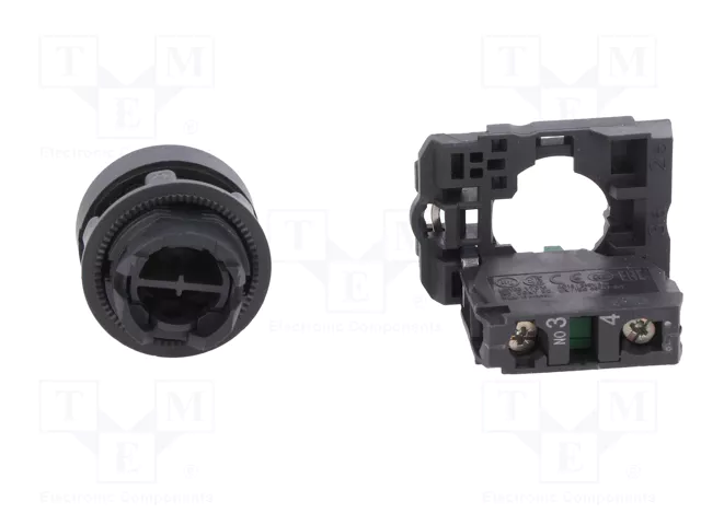 SCHNEIDER ELECTRIC Interruptor de presión Harmony XB5 22mm NA negro SCHNEIDER ELECTRIC Interruptor de presión Harmony XB5 22mm NA negro