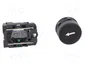 SCHNEIDER ELECTRIC Interruptor de presión Harmony XB5 22mm NA negro