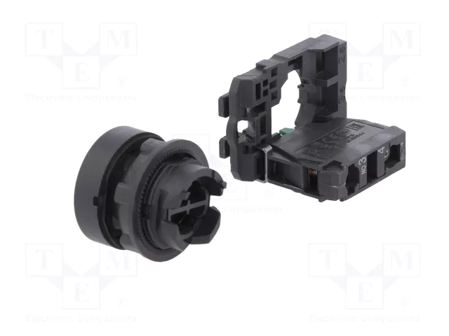 SCHNEIDER ELECTRIC Interruptor de presión Harmony XB5 22mm NA negro SCHNEIDER ELECTRIC Interruptor de presión Harmony XB5 22mm NA negro