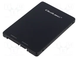 QOLTEC Carcasa de disco M.2 SATA III en aluminio, negro