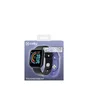Celly TRAINERBEAT Smartwatch deportivo con monitor de frecuencia cardíaca y oxígeno en sangre, pantalla 1.44", IP67, Negro