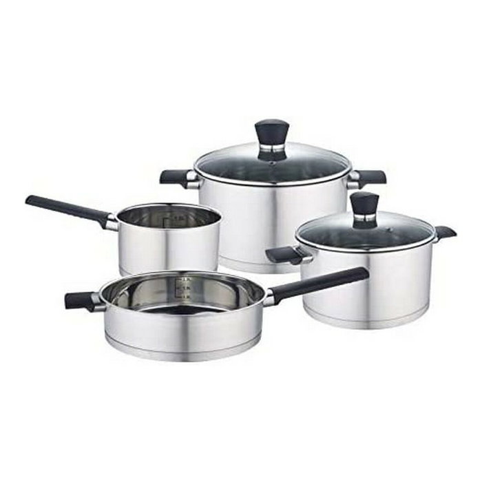 Baumalu Batería Onyx de 6 piezas en acero inoxidable