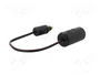 PRO CAR Cable alargador para mechero de coche negro