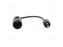 PRO CAR Cable alargador para mechero de coche negro
