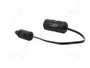 PRO CAR Cable alargador para mechero de coche negro