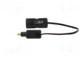 PRO CAR Cable alargador para mechero de coche negro