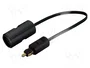 PRO CAR Cable alargador para mechero de coche negro