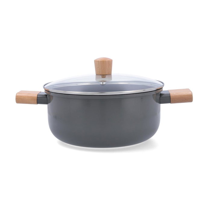 Cacerola Aluminio Prensado Mia Bidasoa 24 cm (6 Unidades) Cacerola Aluminio Prensado Mia Bidasoa 24 cm (6 Unidades)