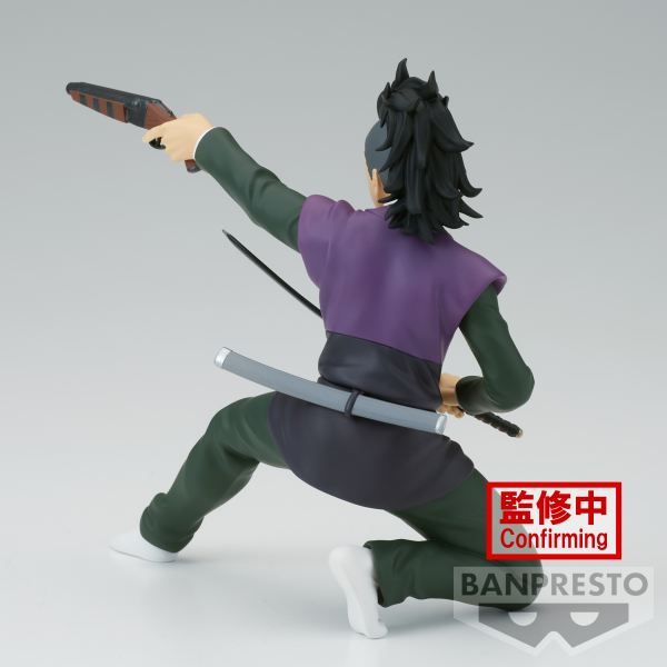 BANPRESTO Figura Genya Shinazugawa Vibration Stars Demon Slayer Kimetsu no Yaiba 12cm