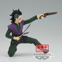BANPRESTO Figura Genya Shinazugawa Vibration Stars Demon Slayer Kimetsu no Yaiba 12cm