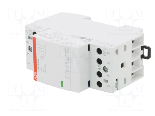 ABB ESB 25-40N Contactor 4-polar 25A 24VAC/24VDC
