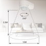 GSC Evolution Detector de movimiento para superficie, esquinero y pared Blanco