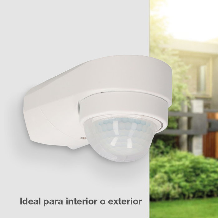 GSC Evolution Detector de movimiento para superficie, esquinero y pared Blanco