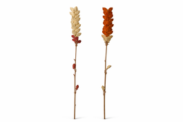 DKD Home Decor Decoración Bambú Hojas 6x6x160 Rama Flor Surtido
