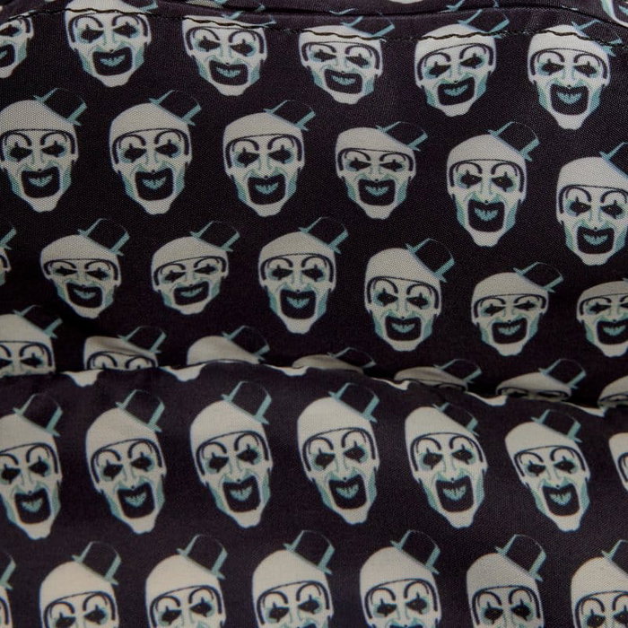 Loungefly Terrifier Art the Clown Checkered Bandolera