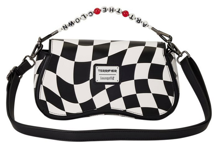 Loungefly Terrifier Art the Clown Checkered Bandolera