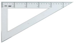 Safta Cartabón 30 cm Cristal