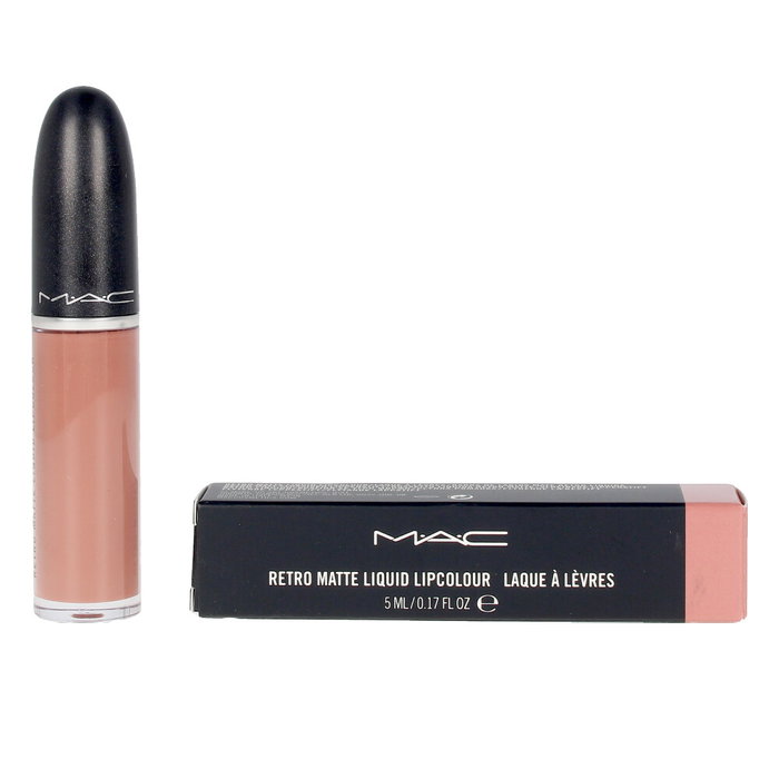Mac RETRO MATTE Liquid Lip Colour #burnt spice