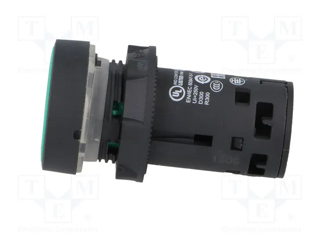 SCHNEIDER ELECTRIC Interruptor de presión Harmony XB7 verde 22mm