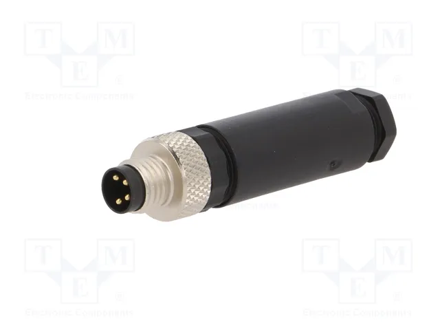 LAPP Conector M8 Industrial Macho de 4 Pines Recto IP67