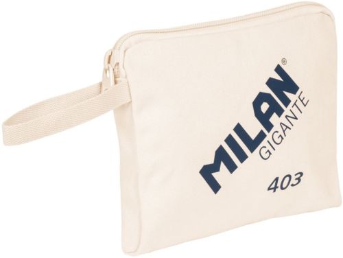 Milan Bolsa de Mano Gigante 403 Since 1918 Beige