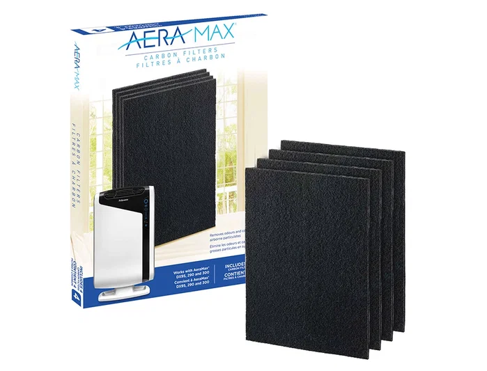 Fellowes Pack de 4 Filtros de Carbón para Purificador DX95