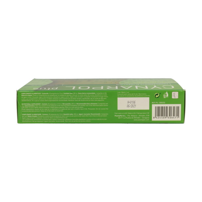 Plantapol Cynarpol Plus 20 ampollas