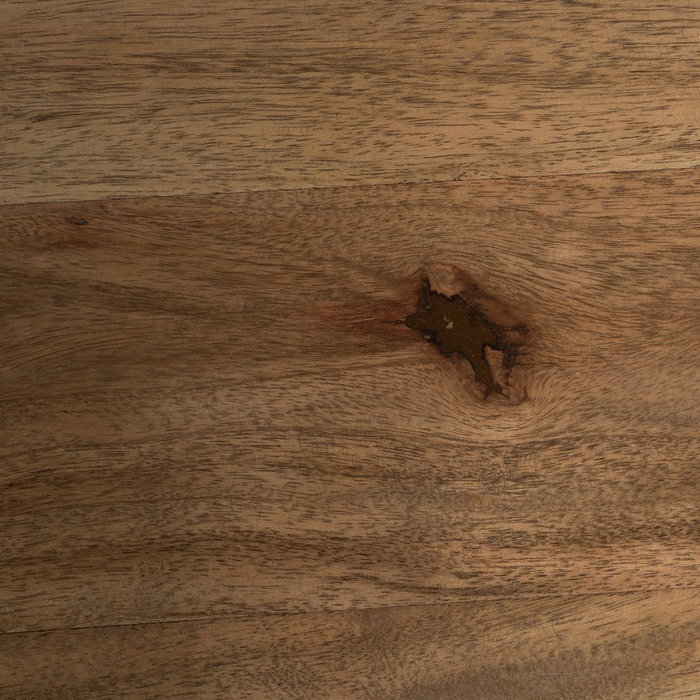 Ixia Mesa de Comedor Madera y Metal para Salón 220 x 100 x 77 cm