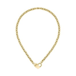 Boss Cadena de Acero Inoxidable Dorado para Mujer 42cm