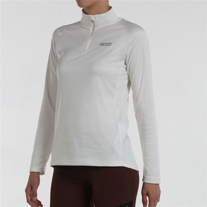 Camiseta de Manga Larga de Mujer +8000 PAGOETA-071 Blanco (M)