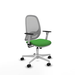 PIQUERAS Y CRESPO Silla de oficina Cilanco Verde y Gris