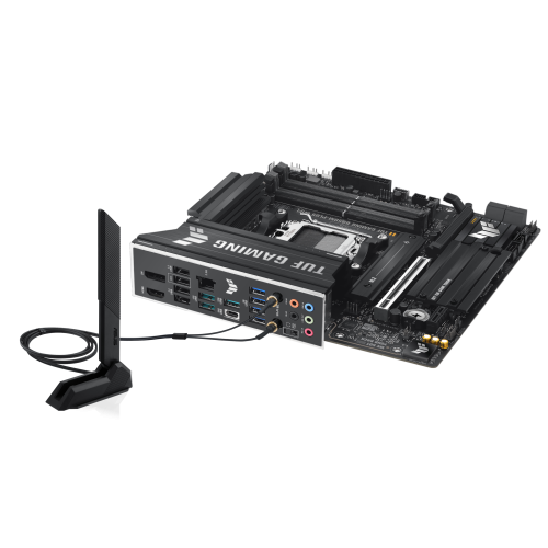 Asus TUF GAMING B850M-PLUS WiFi Placa Base AMD B850 Socket AM5 Micro ATX Wi-Fi 6E Bluetooth 5.3 DDR5 USB 3.2 Gen 2x2 RAID 90MB1IY0-M0EAY0