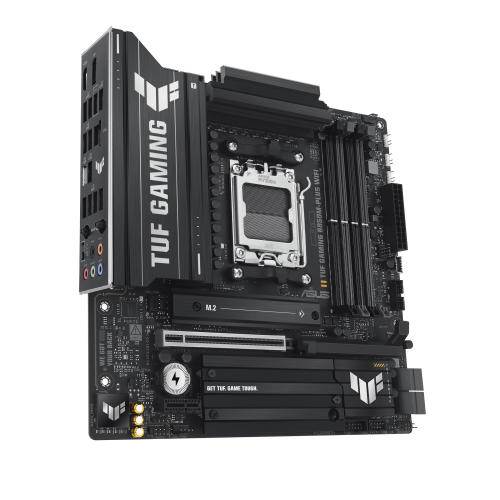 Asus TUF GAMING B850M-PLUS WiFi Placa Base AMD B850 Socket AM5 Micro ATX Wi-Fi 6E Bluetooth 5.3 DDR5 USB 3.2 Gen 2x2 RAID 90MB1IY0-M0EAY0