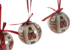 DKD Home Decor Decoracion Colgante Navidad Tradicional Multicolor PVC Set de 14 Piezas 21 x 15.5 x 24 cm