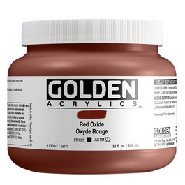 Golden Oxido Rojo Heavy Body Acrílico 946 ml