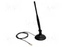 DeLOCK 88413 Antena WLAN Omnidireccional RP-SMA 4 dBi con Base Magnética