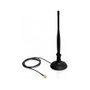 DeLOCK 88413 Antena de red omnidireccional RP-SMA 4 dBi con base magnética