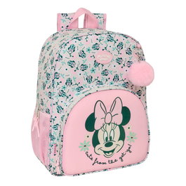 Mochila Escolar Minnie Mouse Minty Rosa 33 x 42 x 14 cm