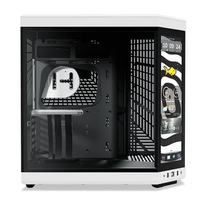 HYTE Y70 Touch Infinite Panda ATX Midi Tower Gaming Case Blanco/Negro HYTE Y70 Touch Infinite Panda ATX Midi Tower Gaming Case Blanco/Negro