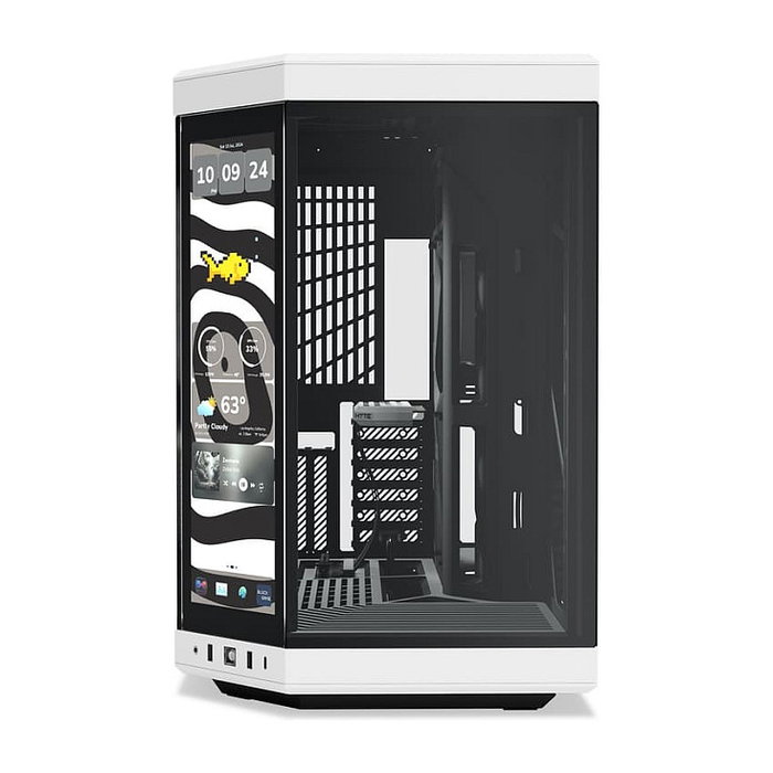 HYTE Y70 Touch Infinite Panda ATX Midi Tower Gaming Case Blanco/Negro HYTE Y70 Touch Infinite Panda ATX Midi Tower Gaming Case Blanco/Negro
