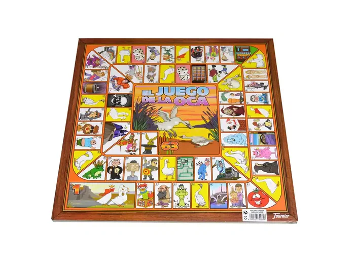 Fournier Parchís con Oca 4 Jugadores 40x40 cm Juegos de Mesa