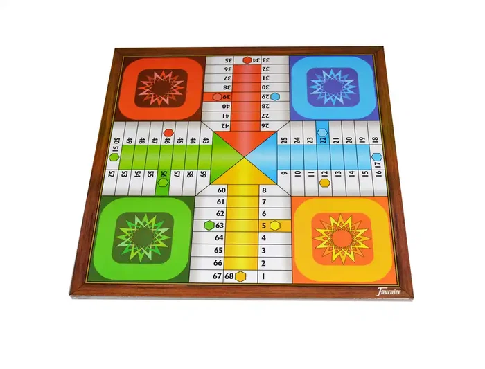 Fournier Parchís con Oca 4 Jugadores 40x40 cm Juegos de Mesa