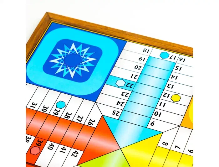 Fournier Parchís con Oca 4 Jugadores 40x40 cm Juegos de Mesa