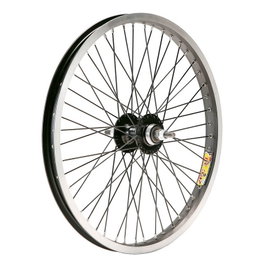 Gurpil Rueda Trasera BMX 20" V-Brake Eje Tuerca 9.5mm Piñón Roscado 130mm